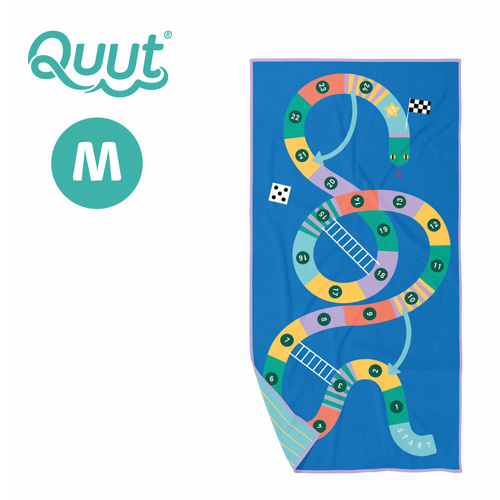 QUUT Dwustronny ręcznik plażowy PlayTowels M (140 x 70cm) Snakes & Ladders