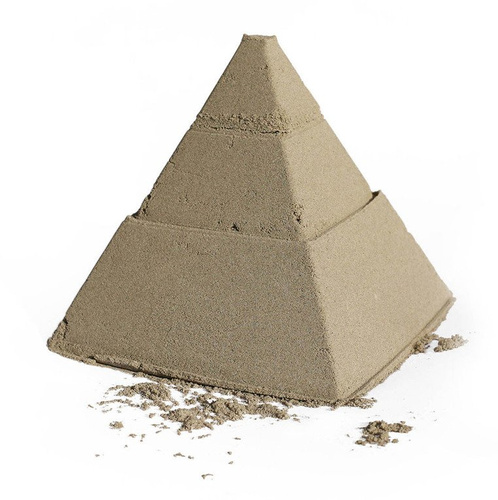 QUUT Zestaw 3 foremek do piasku Piramida Pira Vintage Blue + Deep Blue + Mellow Yellow