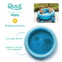Quut Dmuchany basen duży Ø 120 cm Dippy Ocean