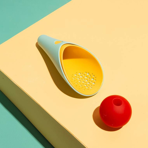 QUUT Zestaw 2 łopatek wielofunkcyjnych z piłeczką Cuppi Banana Blue