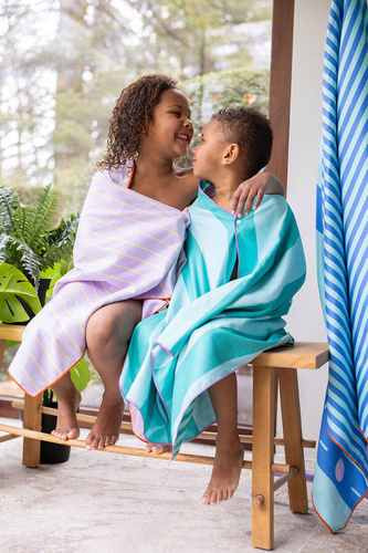 QUUT Dwustronny ręcznik plażowy PlayTowels L (180 x 100cm) Hopscotch