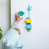 Quut Klocki piankowe do nawlekania do kąpieli Beedi Fish 