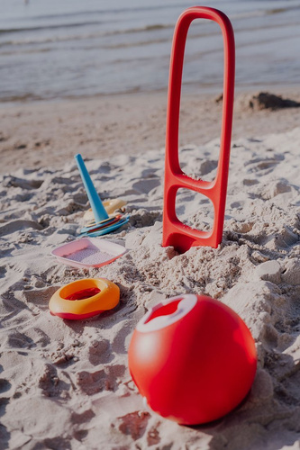 QUUT Wiaderko wielofunkcyjne Ballo Cherry red  + sweet pink