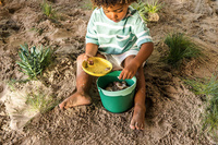 QUUT Wiaderko z sitkiem Bucki Garden Green