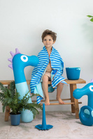 QUUT Dwustronny ręcznik plażowy PlayTowels M (140 x 70cm) Road