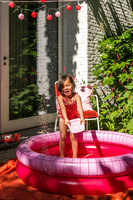 Quut Dmuchany basen duży Ø 120 cm Dippy Cherry