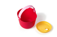 QUUT Wiaderko z sitkiem Bucki Cherry + Banana Pink