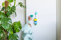 Quut Klocki piankowe do nawlekania do kąpieli Beedi Fish 