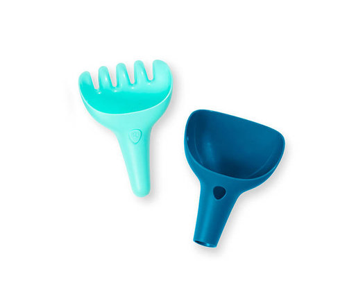 QUUT Zestaw łopatka + grabki Raki Ocean