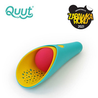 QUUT Zestaw 2 łopatek wielofunkcyjnych z piłeczką Cuppi Banana Blue