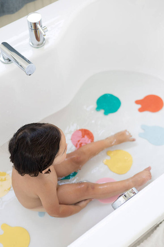 QUUT Przyssawki antypoślizgowe do wanny meduzy Grippi Jellyfish 16 sztuk