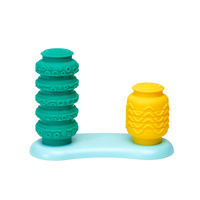 QUUT Zabawka sensoryczna do naciskania Krumples Bop&Pop Lagoon Green