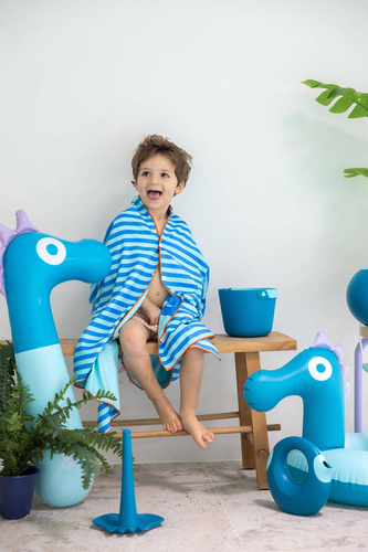 QUUT Dwustronny ręcznik plażowy PlayTowels M (140 x 70cm) Road