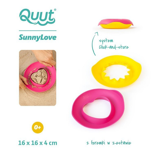 Quut Foremki wielofunkcyjne SunnyLove 2 sztuki