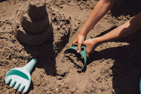 QUUT Zestaw łopatka + grabki Raki Garden Green