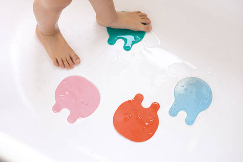 QUUT Przyssawki antypoślizgowe do wanny meduzy Grippi Jellyfish 16 sztuk