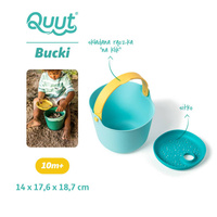 QUUT Wiaderko z sitkiem Bucki Lagoon + Banana Blue