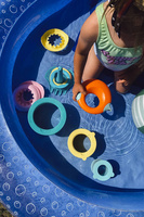 QUUT Set plażowy Triplet + Ringo + Magic Sharpers Sun w worku