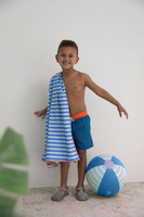 QUUT Dwustronny ręcznik plażowy PlayTowels L (180 x 100cm) Road