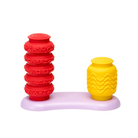 QUUT Zabawka sensoryczna do naciskania Krumples Bop&Pop Cherry Red