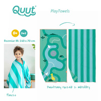 QUUT Dwustronny ręcznik plażowy PlayTowels M (140 x 70cm) Safari