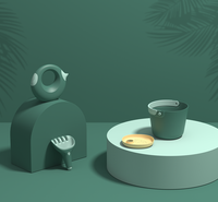 QUUT Wiaderko z sitkiem Bucki Garden Green