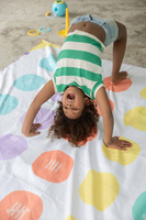 QUUT Dwustronny ręcznik plażowy PlayTowels XL (180 x 180cm) Balancing Game