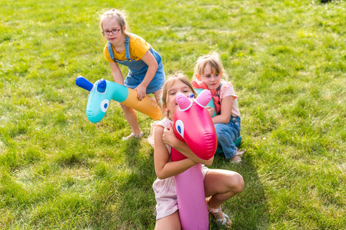 QUUT Dmuchany makaron do pływania Dino