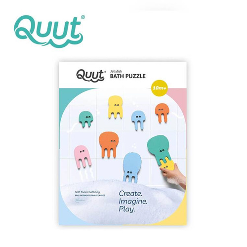 Quut Zestaw puzzli piankowych Meduzy